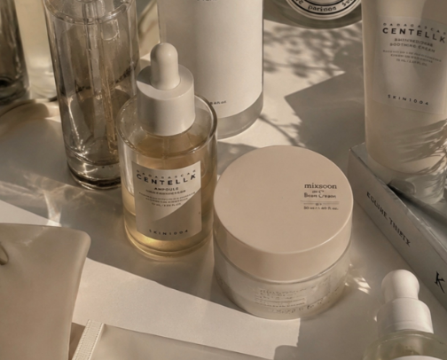 Glow up skincare! 🌿 cover photo collage