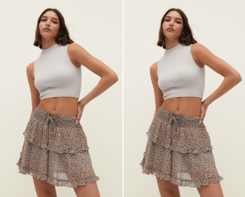 skirts cover photo collage