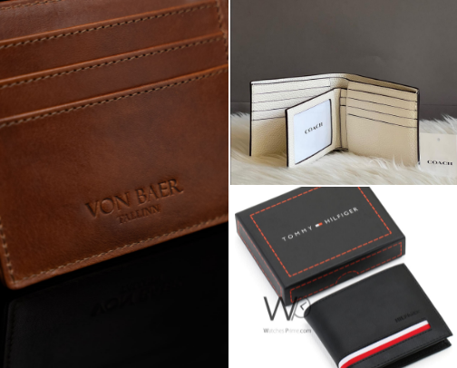 Premium Men's Wallets & Leather cover photo collage