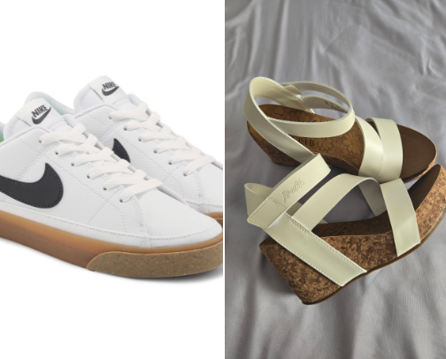 Shoes cover photo collage
