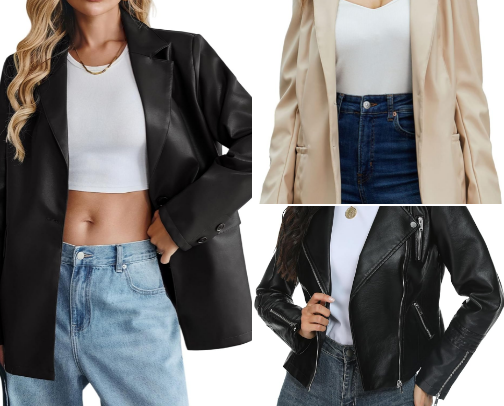 Bankeng Women Winter  Coat cover photo collage