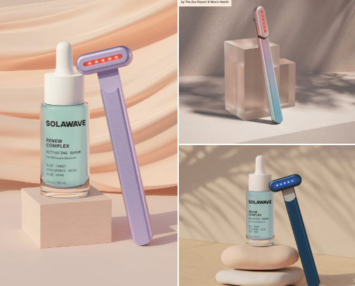 Beauty and Skincare products cover photo collage