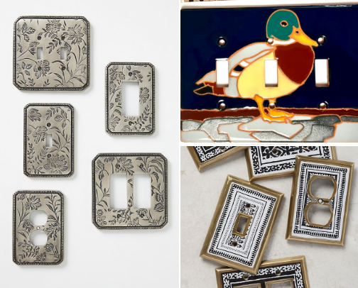 Unique outlet/switch covers 🔌 cover photo collage