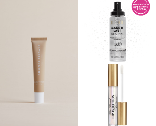 MAKEUP MUST HAVES cover photo collage