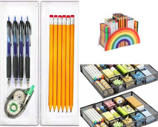 Aesthetic Desk Essentials for a Clean & Cozy Workspace cover photo collage