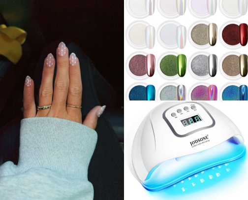Let’s Talk Nails - Bring The Salon To Your Home cover photo collage