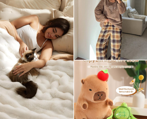 Cozy Night-In Essentials cover photo collage