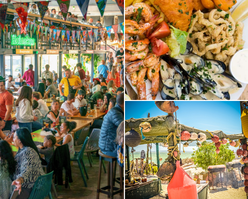 Places to eat out in Cape town cover photo collage
