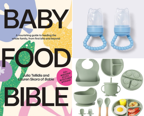 Starting Baby on Solids cover photo collage