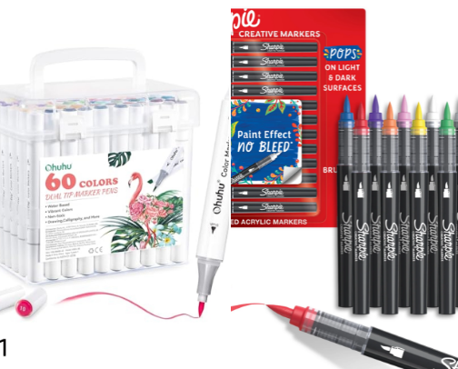 Top Art Supplies: Markers I Love and Recommend cover photo collage