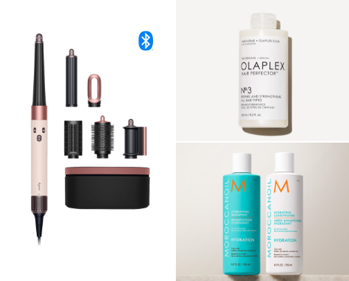 Hair Essentials 💇‍♀️🧴 cover photo collage