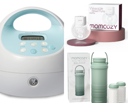 Breastfeeding essentials cover photo collage