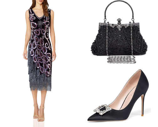 Chic evening looks cover photo collage