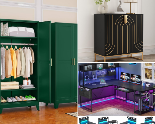 Furniture cover photo collage