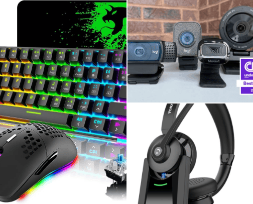 Gaming cover photo collage