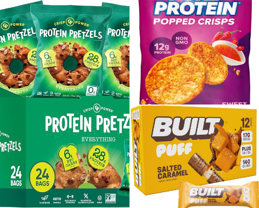 High Protein Foods I Love cover photo collage