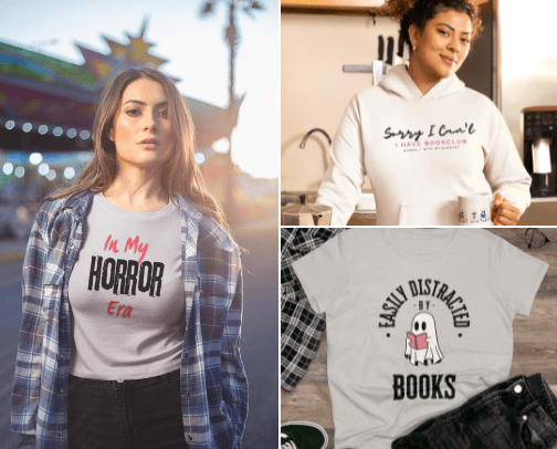 Bookish Esty Finds! cover photo collage