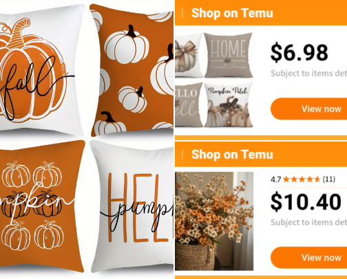 Fall Home Decor🍂 cover photo collage