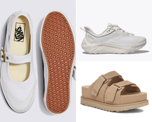 Everyday shoes cover photo collage