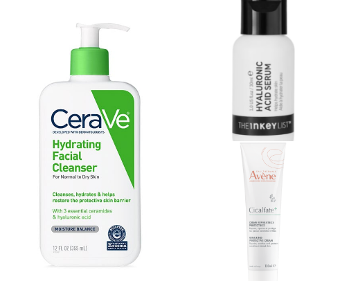 skincare basics✨ cover photo collage