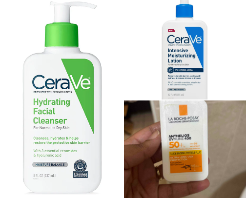 Skin Care cover photo collage