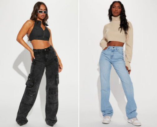 Tall Girl Friendly Fashion Finds cover photo collage