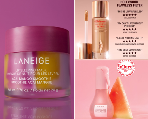 Makeup & Skincare I’d Buy cover photo collage