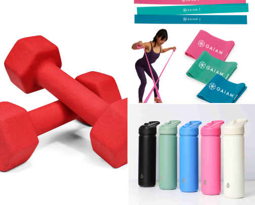 Workout Faves! cover photo collage