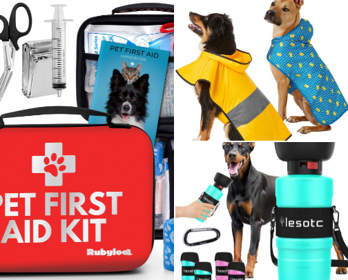 Must-Have Travel Essentials for Adventurous Pet Pawrents! cover photo collage