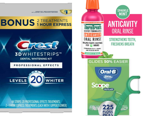 My Favourite Oral Hygiene Products: Whiter, Fresher, Healthier Teeth cover photo collage