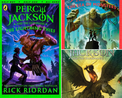 The Rick Riordan Literary Universe ✨ cover photo collage