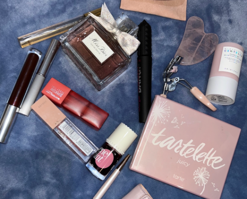 My Everyday Skincare & Makeup Essentials cover photo collage