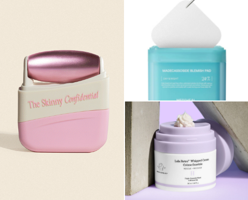 my clean girl makeup routine cover photo collage