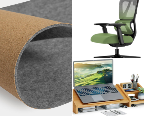 The Ultimate Desk Setup: 20 Curated Essentials for a Productive & Aesthetic Workspace 💻 cover photo collage