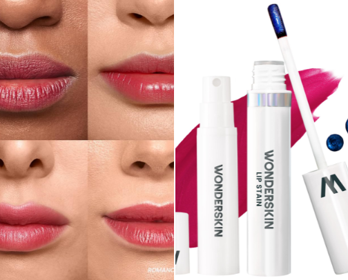 Wore It All Day, Drank 3 Coffees, Still Looked Like a Dream—This Lip Stain Is That Girl. cover photo collage
