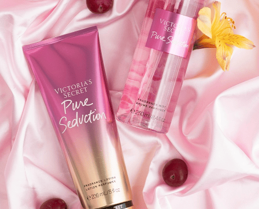 Victoria Secret Body Care cover photo collage