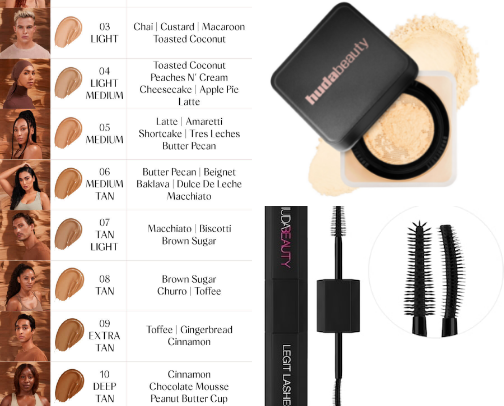 Quick Mom Glam with Huda Beauty cover photo collage