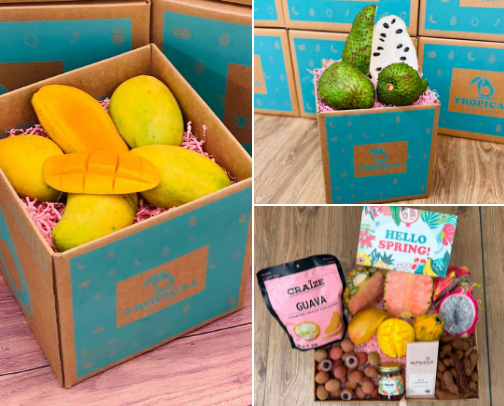 Get $10 Off Tropical Fruit Box - Fresh Tropical & Exotic Fruit Delivered cover photo collage