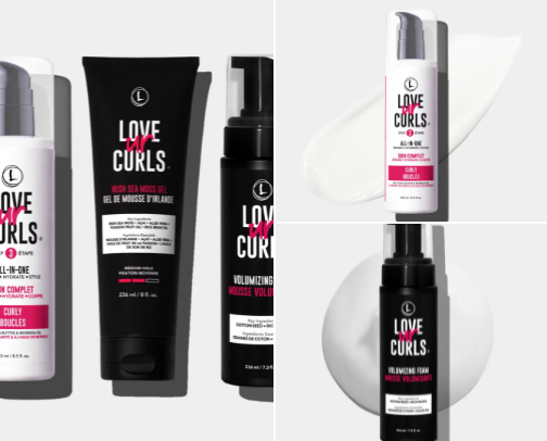 Curly Hair Essentials cover photo collage