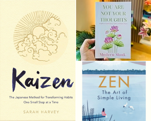 Quiet Books for Inner Growth📚 cover photo collage