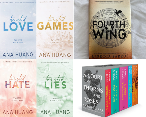 Book Recs - fall in love with reading again! 📚 cover photo collage
