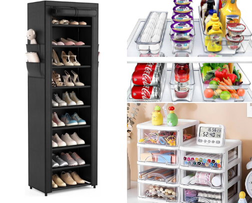 Organizer your home to keep the clutter away! Best feeling ever! cover photo collage