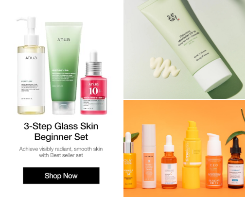 My favorite beauty recs cover photo collage