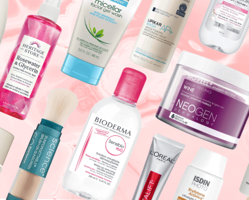 Skin Care cover photo collage