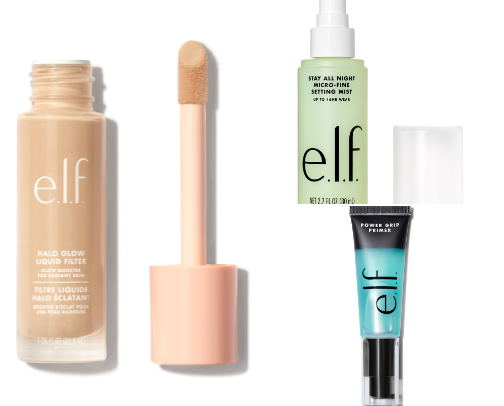 Beauty products on a budget cover photo collage