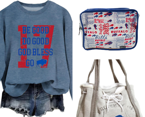 Everything I love… Buffalo Edition 💙❤️ cover photo collage