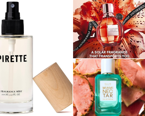 My Favorite Summer Scents ☀️ cover photo collage