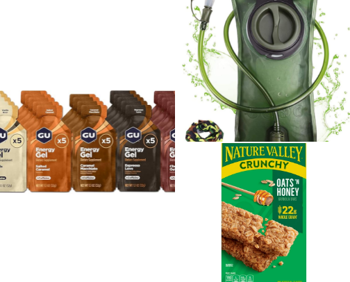 Things in my Hiking Backpack! cover photo collage