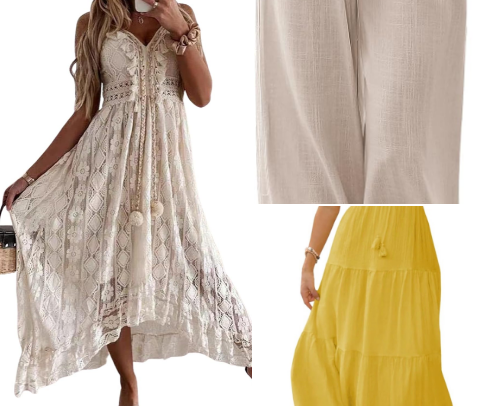 Bohemian Looks 🪶 cover photo collage