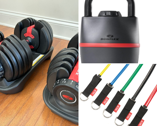 Small-Space Home Gym Essentials: A Real Workout Without a Garage Gym cover photo collage